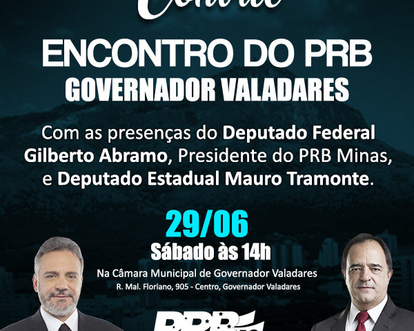 convite governador valadares 1