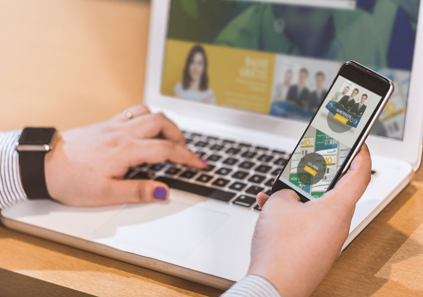 lancamento de pagina com informacoes para candidatos