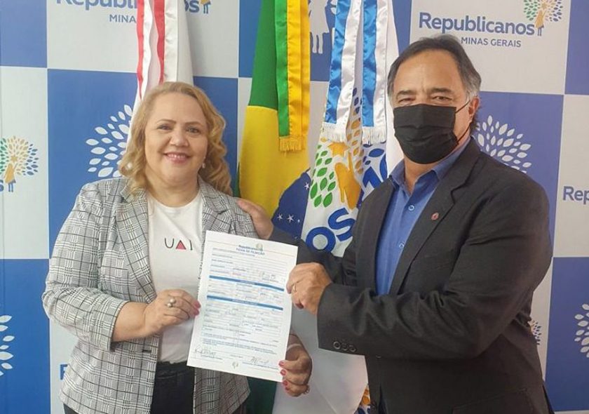 Jane Silva se filia ao Republicanos Minas Gerais